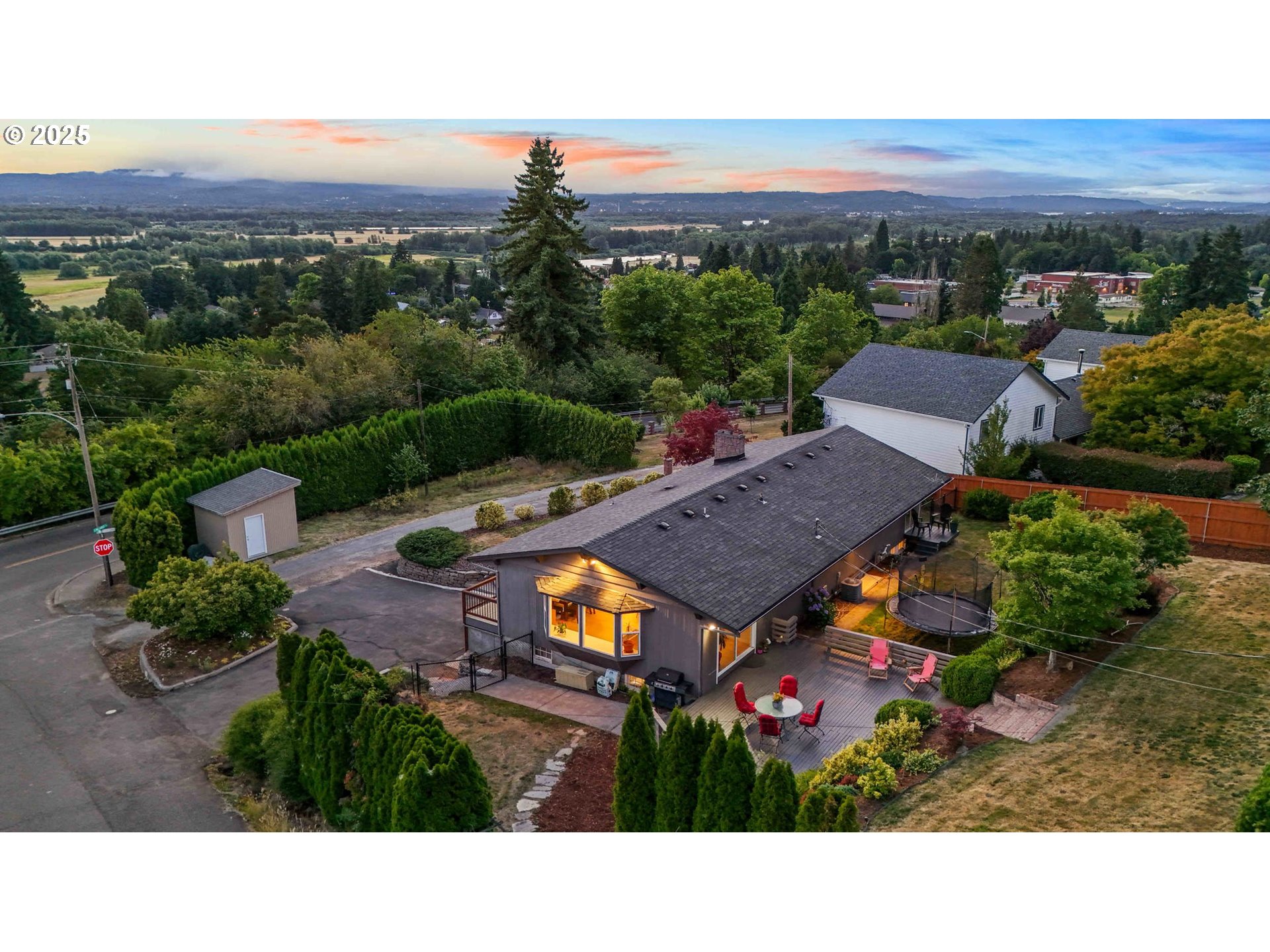 470 South 9th Court Ridgefield, WA 98642 - Photo 42 of 47 an aerial view of a house with a yard