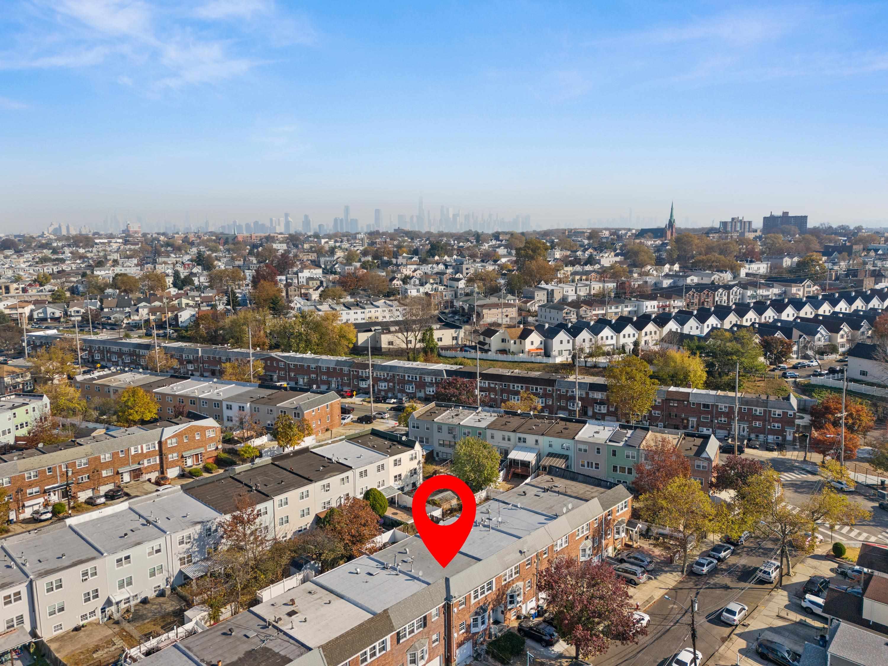 14 Delmar Road Jersey City, NJ 07305 - Photo 34 of 38 an aerial view of a city