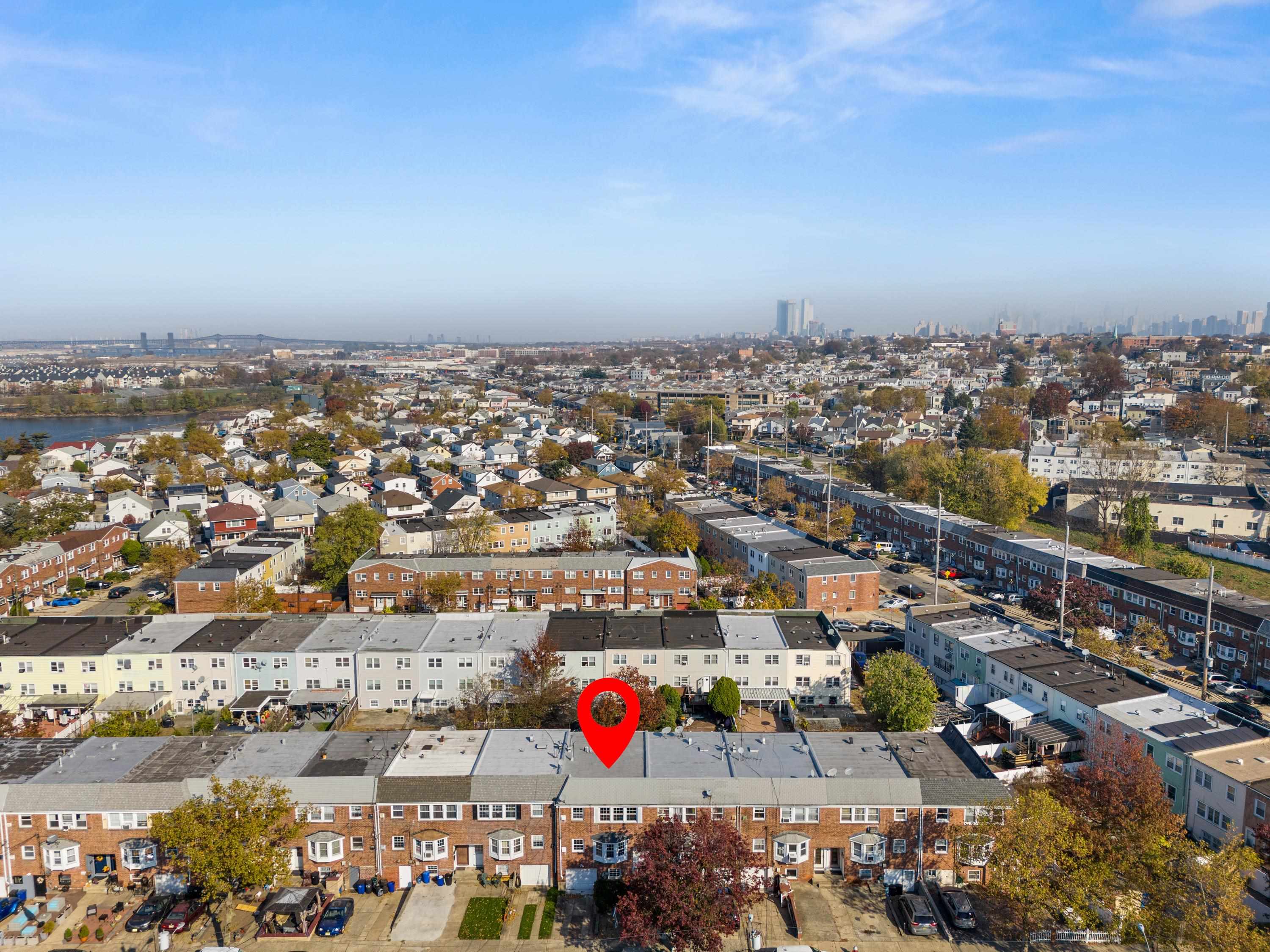 14 Delmar Road Jersey City, NJ 07305 - Photo 36 of 38 an aerial view of a city