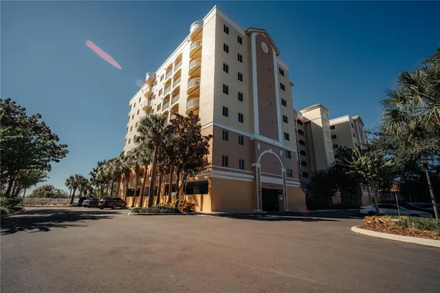 a front view of a building