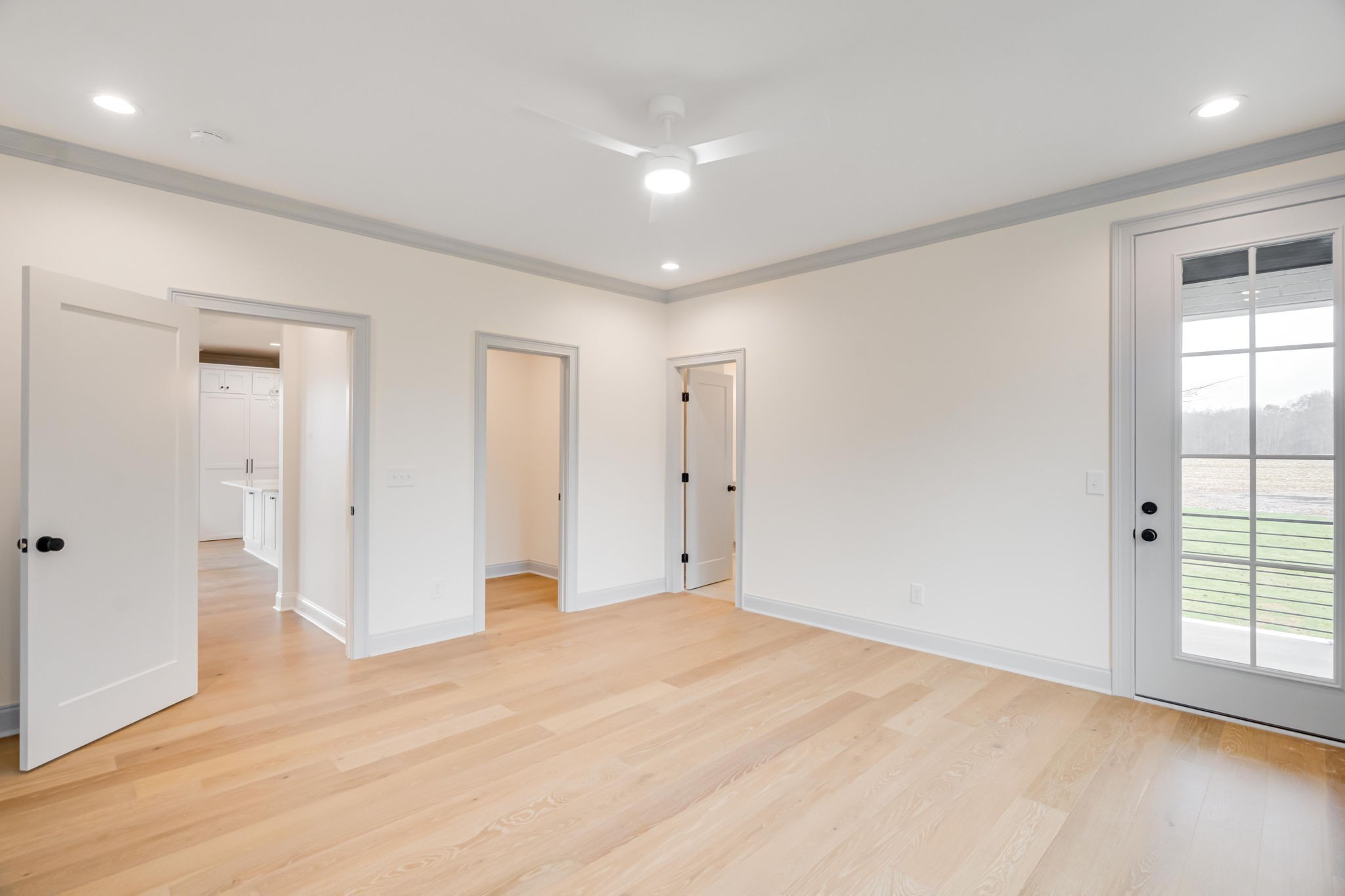 2235 Alvin Head Road Springfield, TN 37172 - Photo 17 of 31 a view of empty room with wooden floor and fan