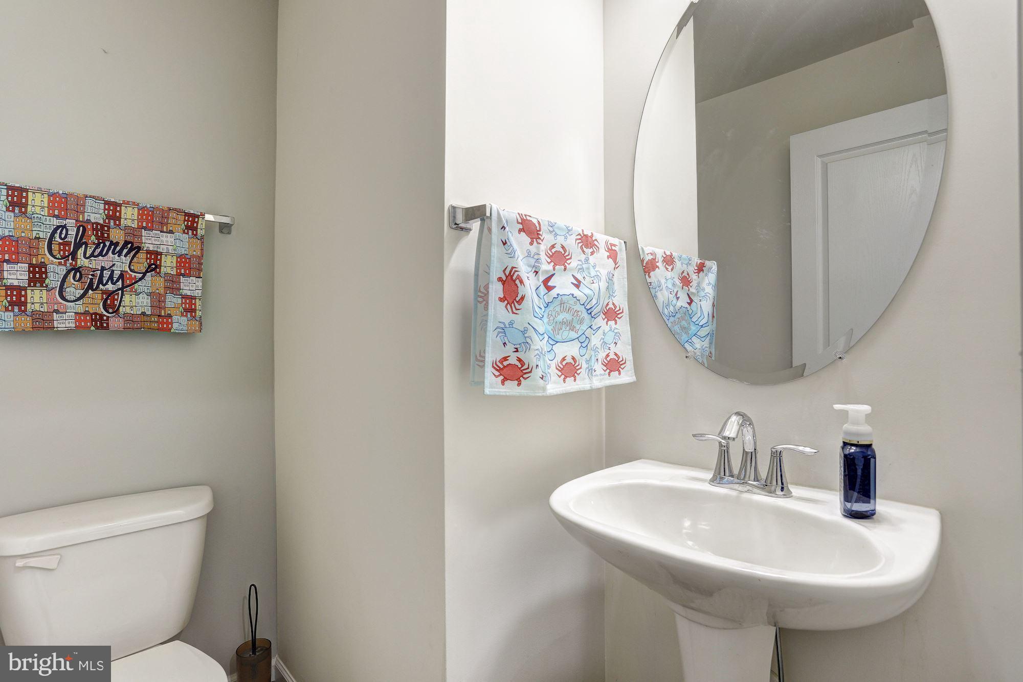 6309 Seton Ridge Drive Baltimore, MD 21207 - Photo 8 of 30 First Floor Powder Room