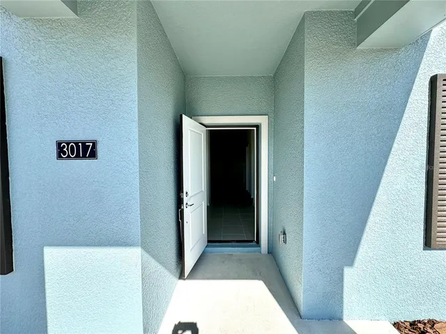 a view of an entryway