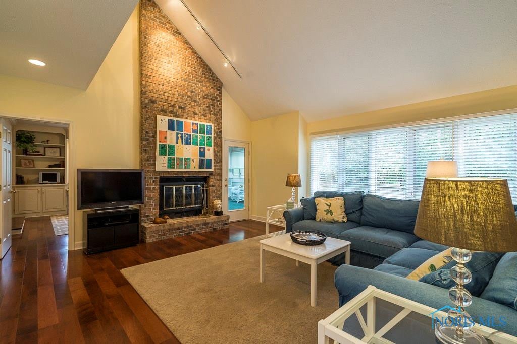3011 Secretariat Road Toledo, OH 43615 - Photo 7 of 34 Family Room with Brick Fireplace