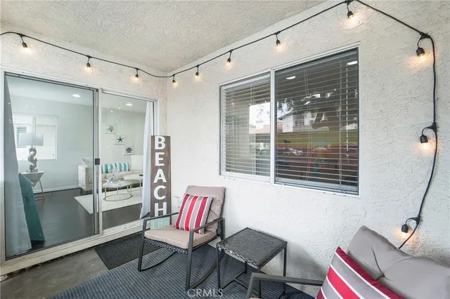 a room with furniture and window