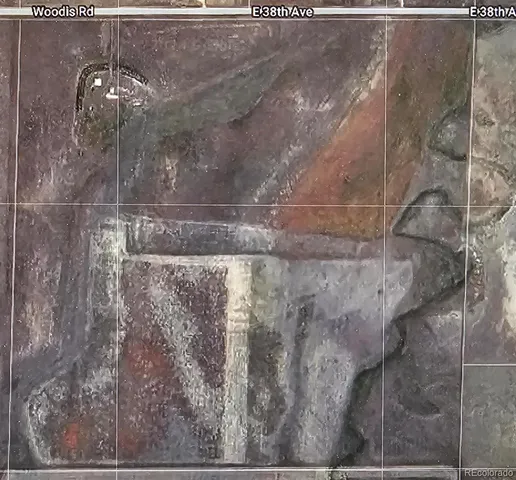 a view of a backyard of a house