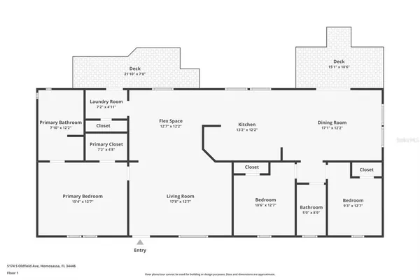 $335,000 | 5174 South Oldfield Avenue, Homosassa, FL 34446