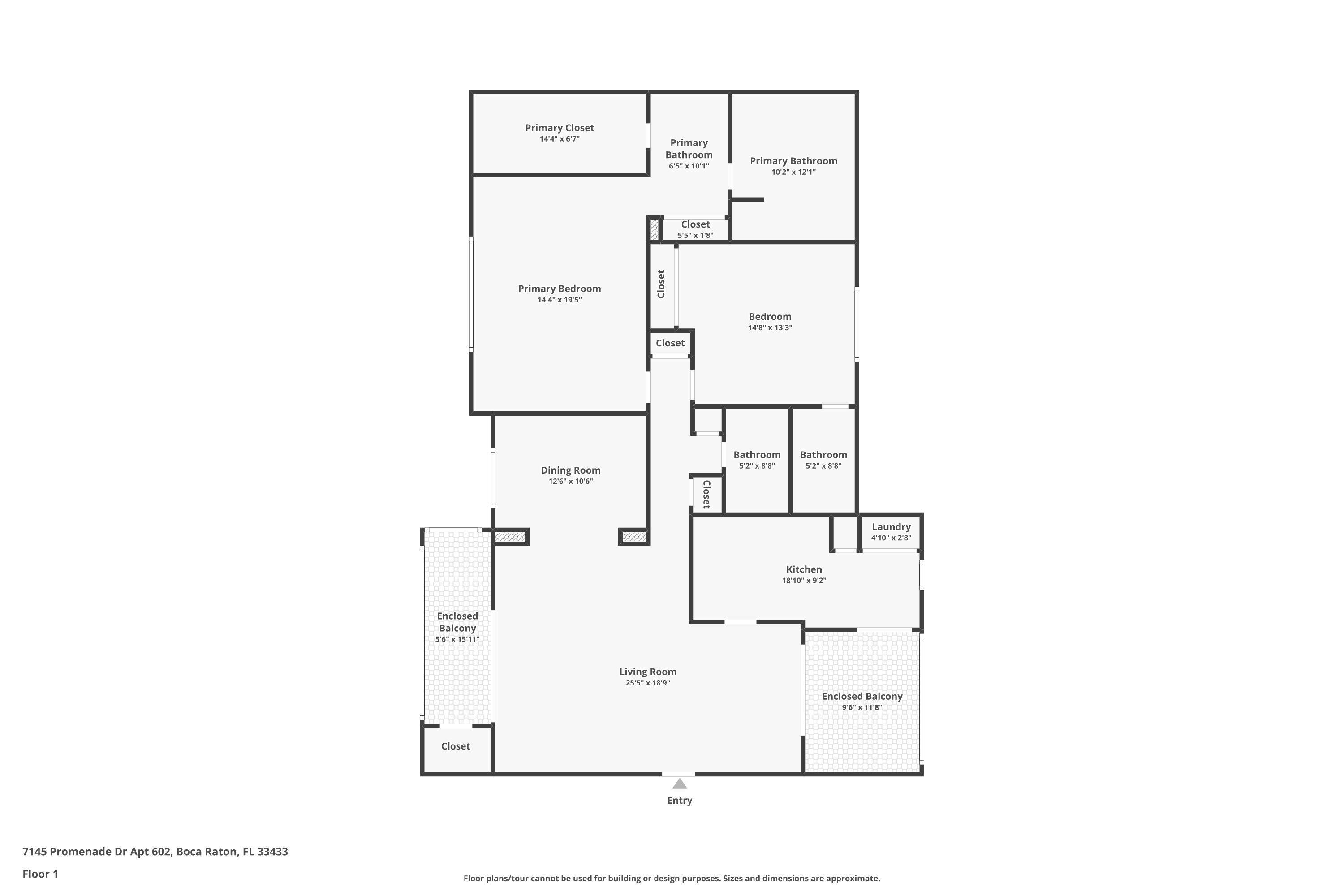 7145 Promenade Drive, Unit 602 Boca Raton, FL 33433 - Photo 8 of 85 1-floor-1