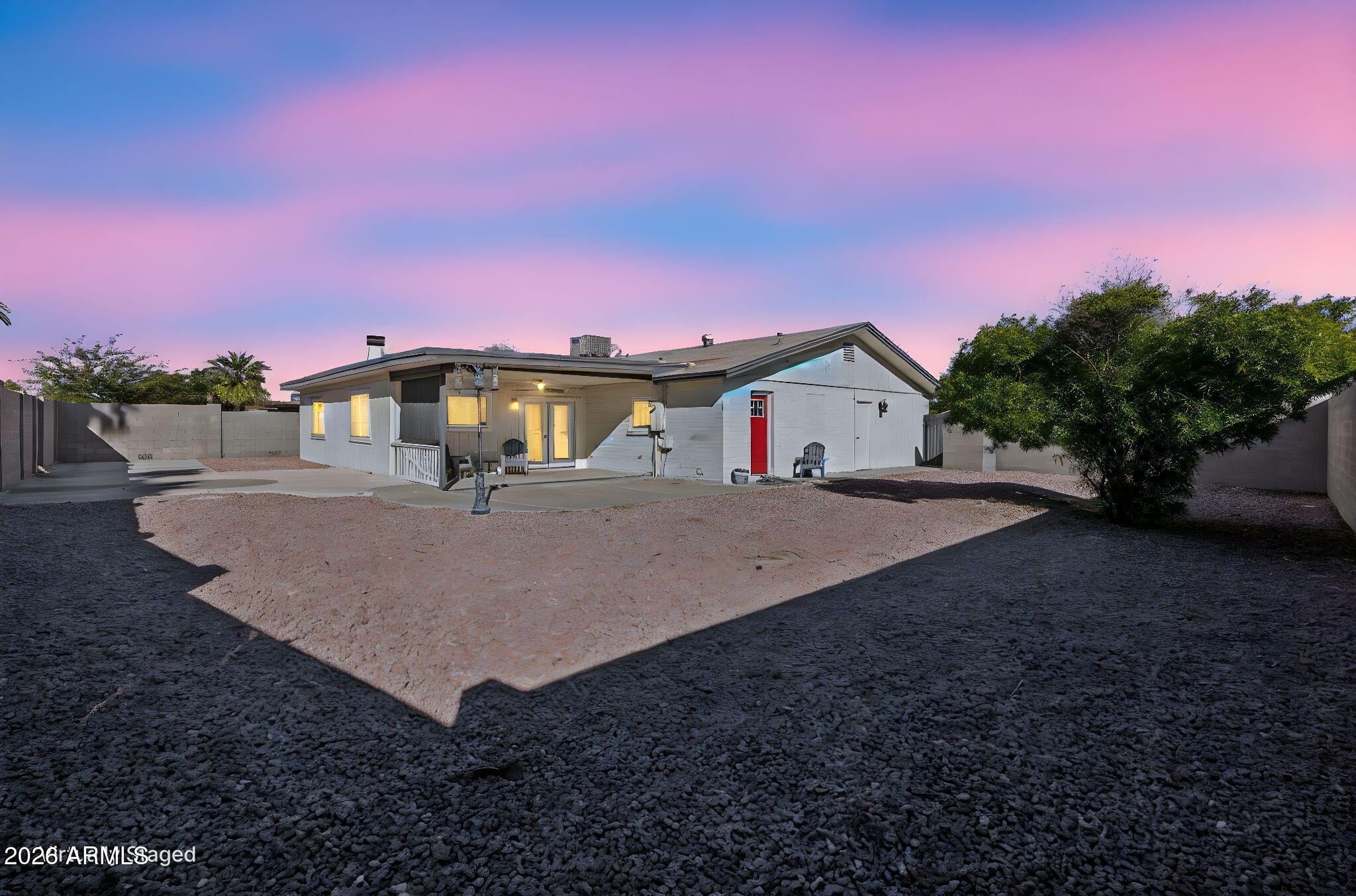 13002 North 28th Place Phoenix, AZ 85032 - Photo 35 of 42 a view of a house with a outdoor space