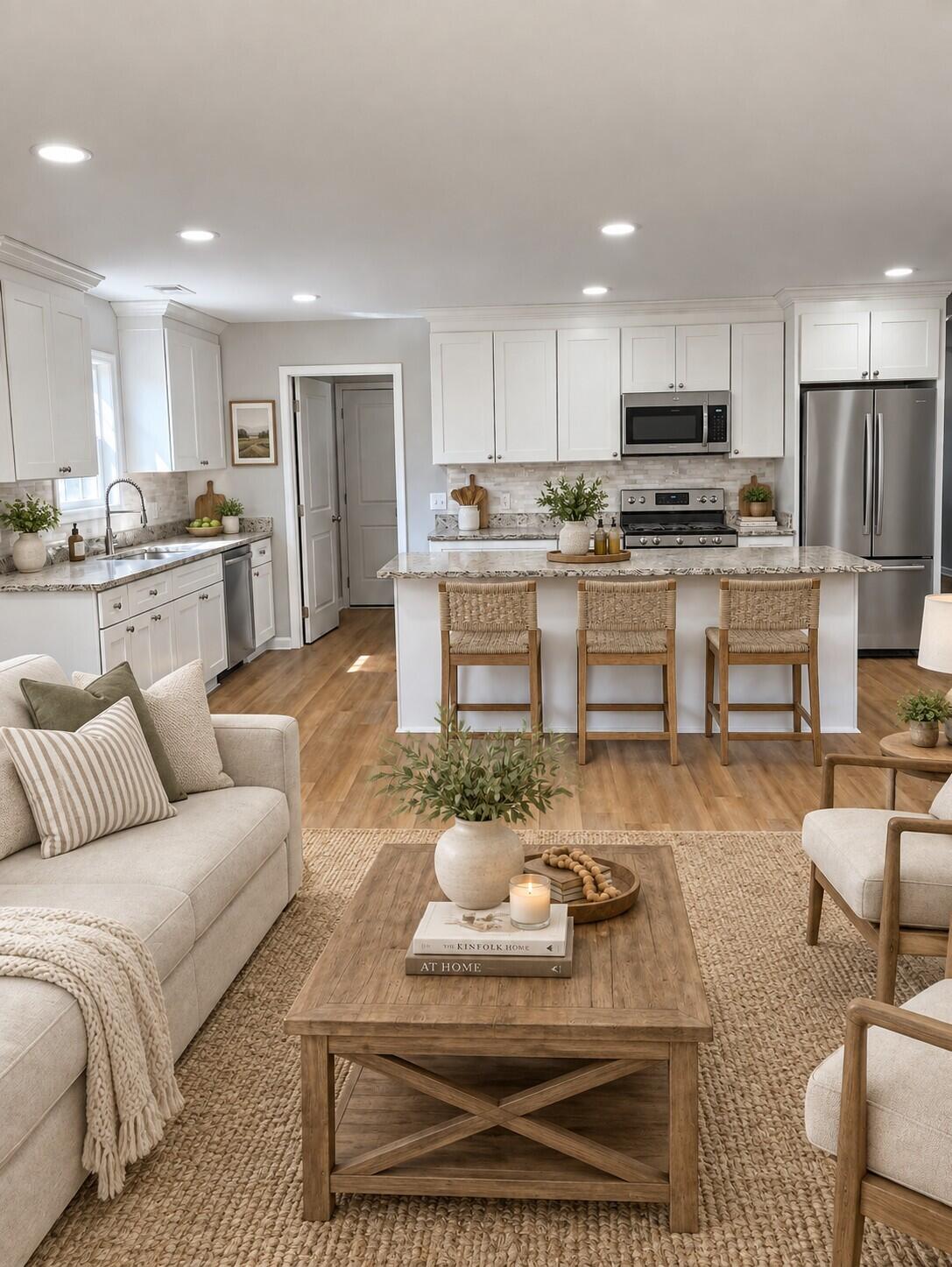 4308 Red Lane Road Dalzell, SC 29040 - Photo 18 of 33 GR to Kitchen staged