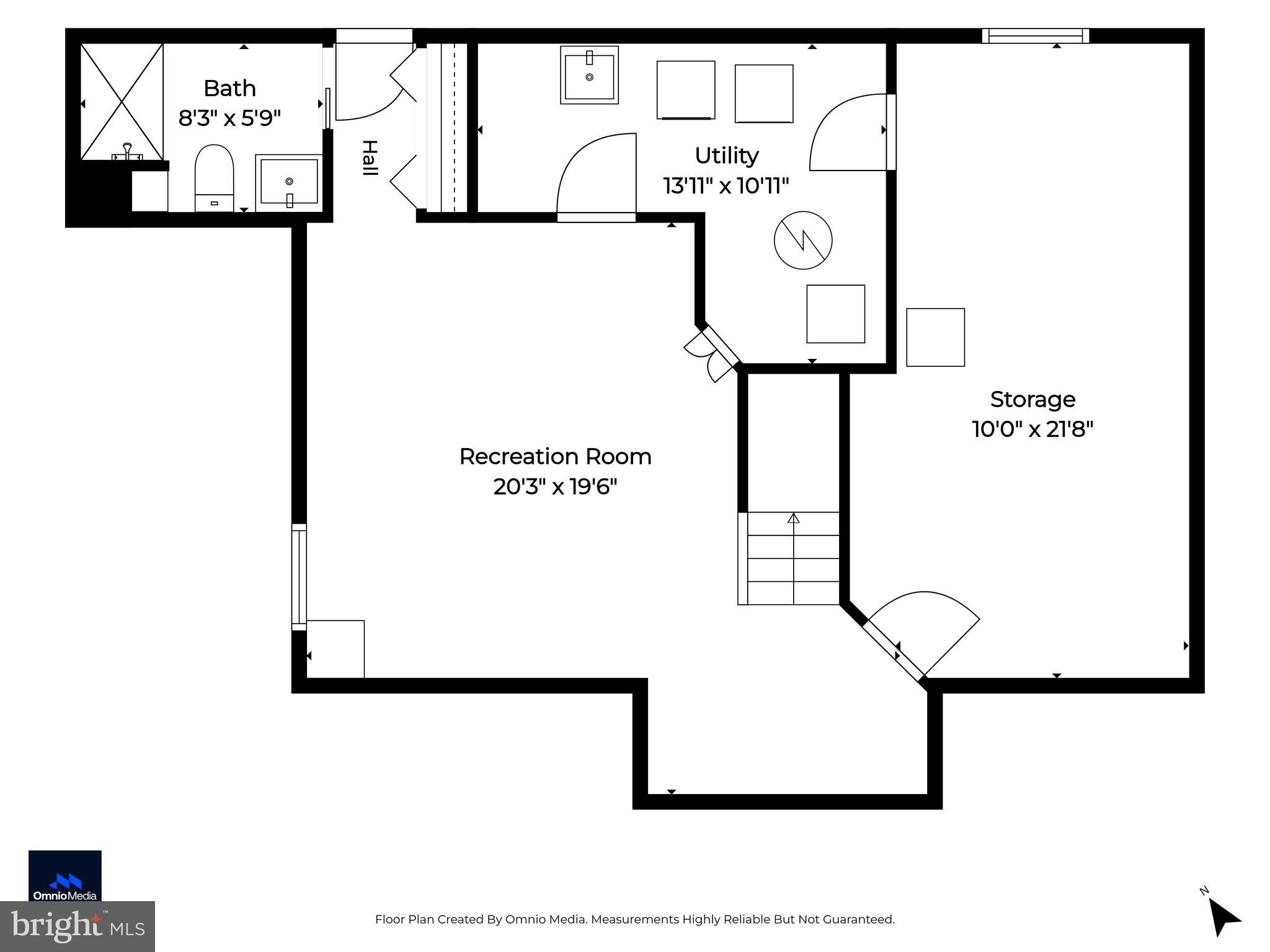 2626 Wentworth Road Baltimore, MD 21234 - Photo 75 of 75 Lower level floor plan