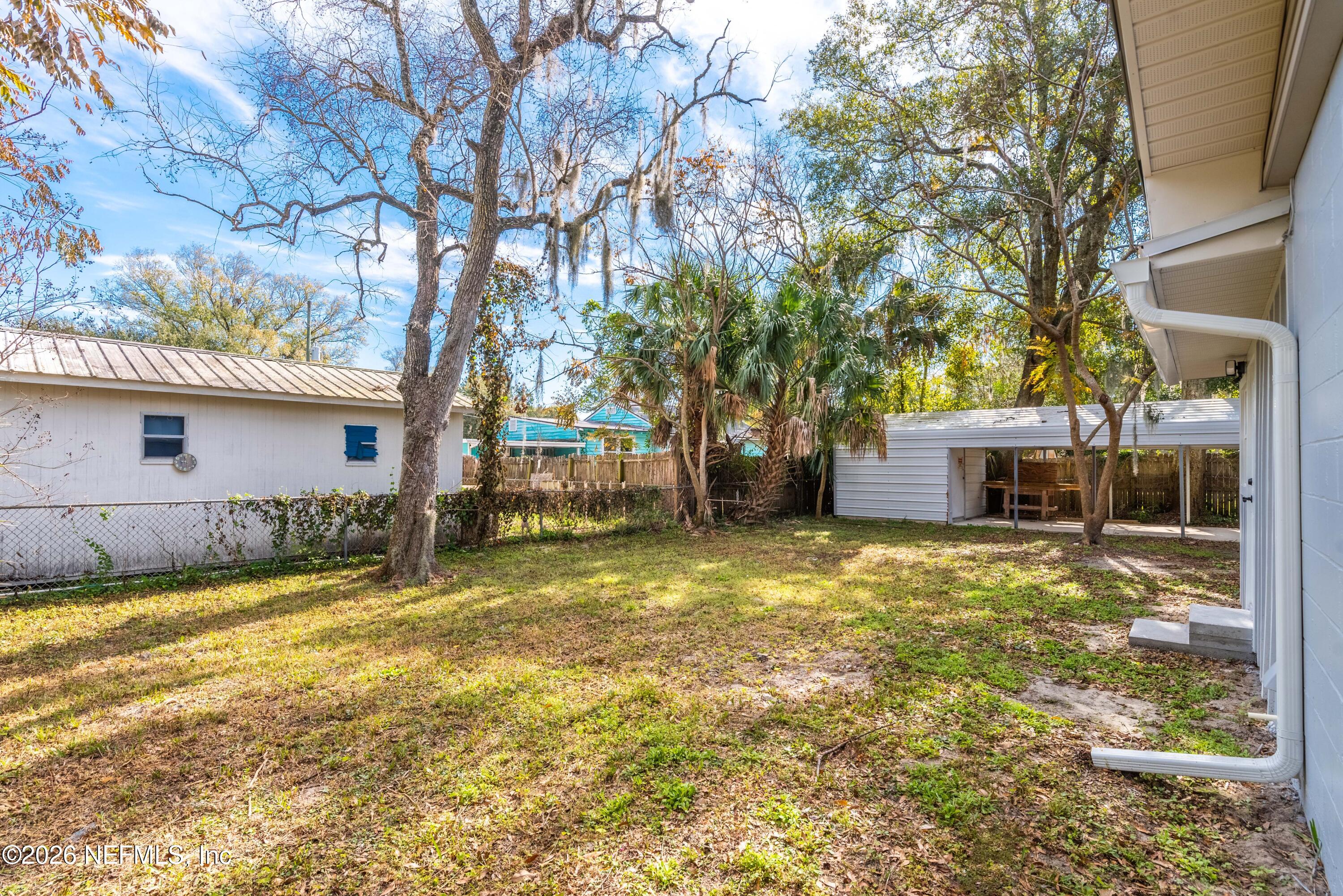 529 Sapelo Road Jacksonville, FL 32216 - Photo 29 of 31 a view of a house with a yard