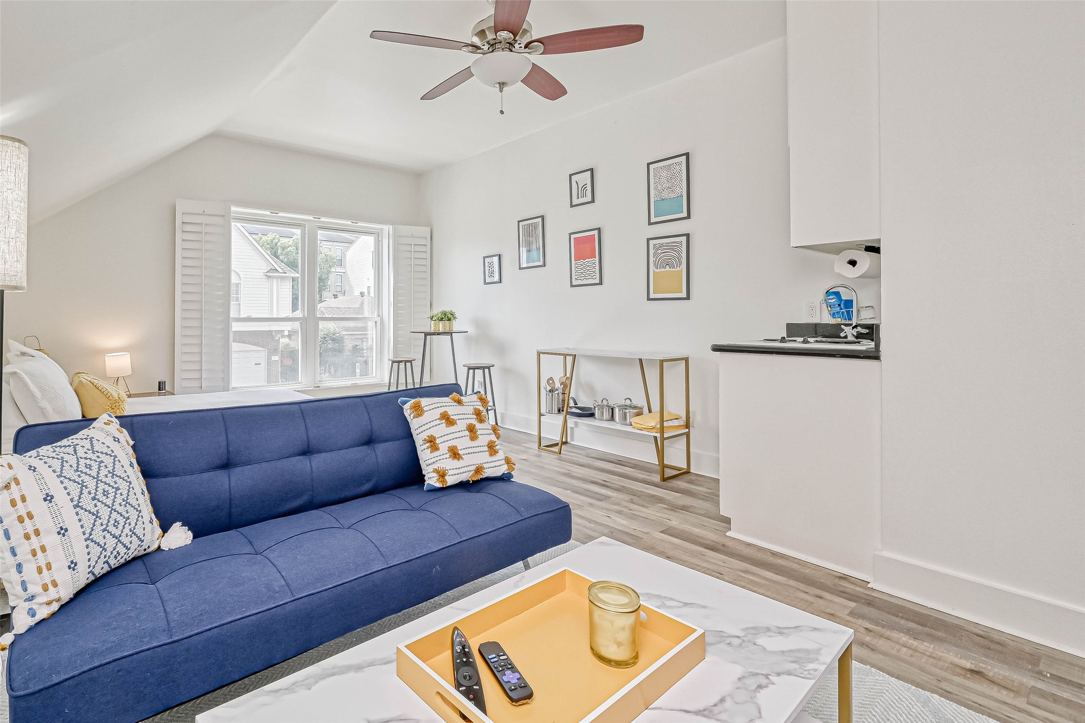 2112 Harold Street Houston, TX 77098 - Photo 1 of 16 Fully furnished studio garage apartment in the heart of upper Kirby.