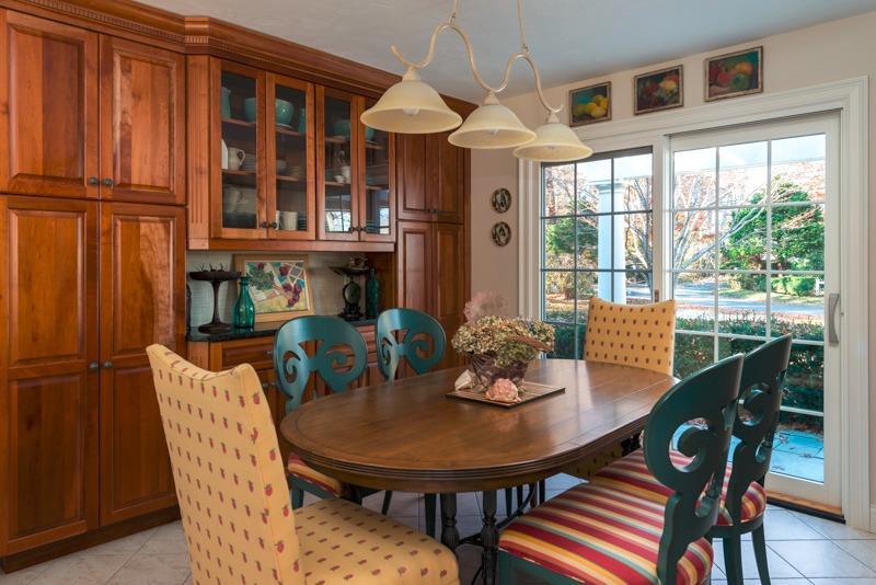 91 Great Bay Road Osterville, MA 02655 - Photo 11 of 27 a view of a dining room with furniture window and wooden floor