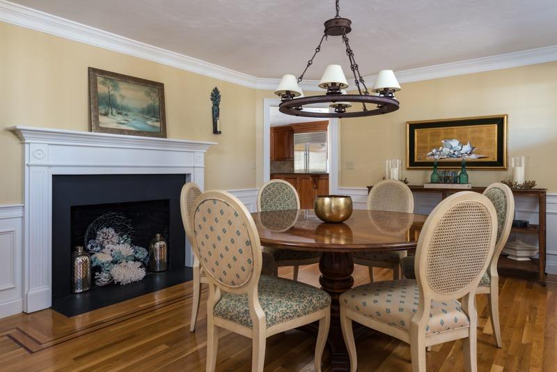 91 Great Bay Road Osterville, MA 02655 - Photo 8 of 27 a dining room with furniture and chandelier