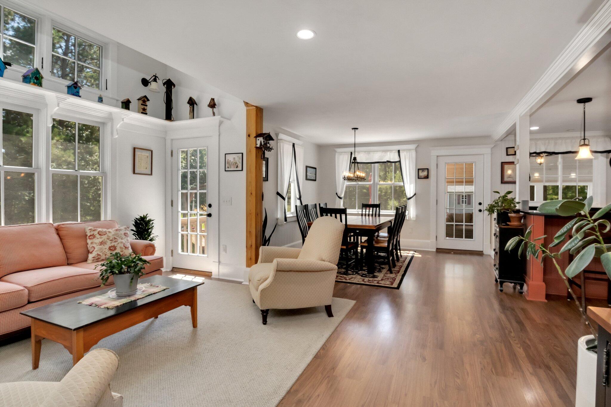 730 Slough Road Brewster, MA 02631 - Photo 33 of 87 a living room with furniture and wooden floor