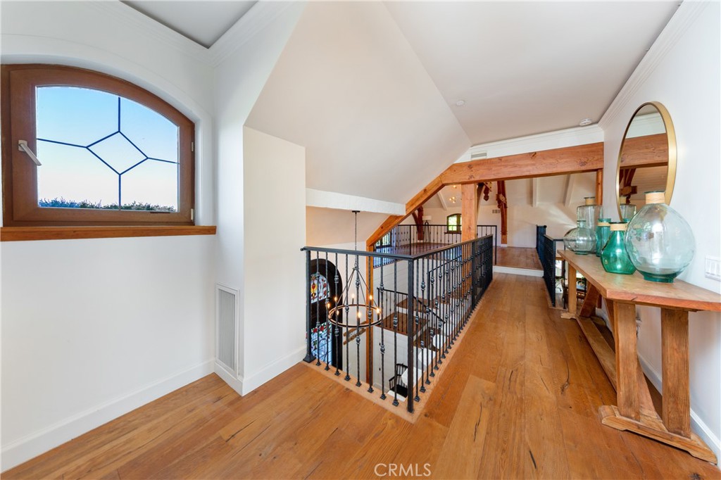 85 Saddlebow Road Bell Canyon, CA 91307 - Photo 34 of 75 a view of staircase with railing and a large window