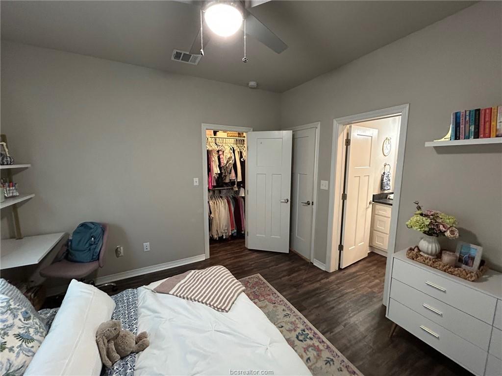 3102 Green Street Bryan, TX 77801 - Photo 17 of 26 a bedroom with a bed and a window