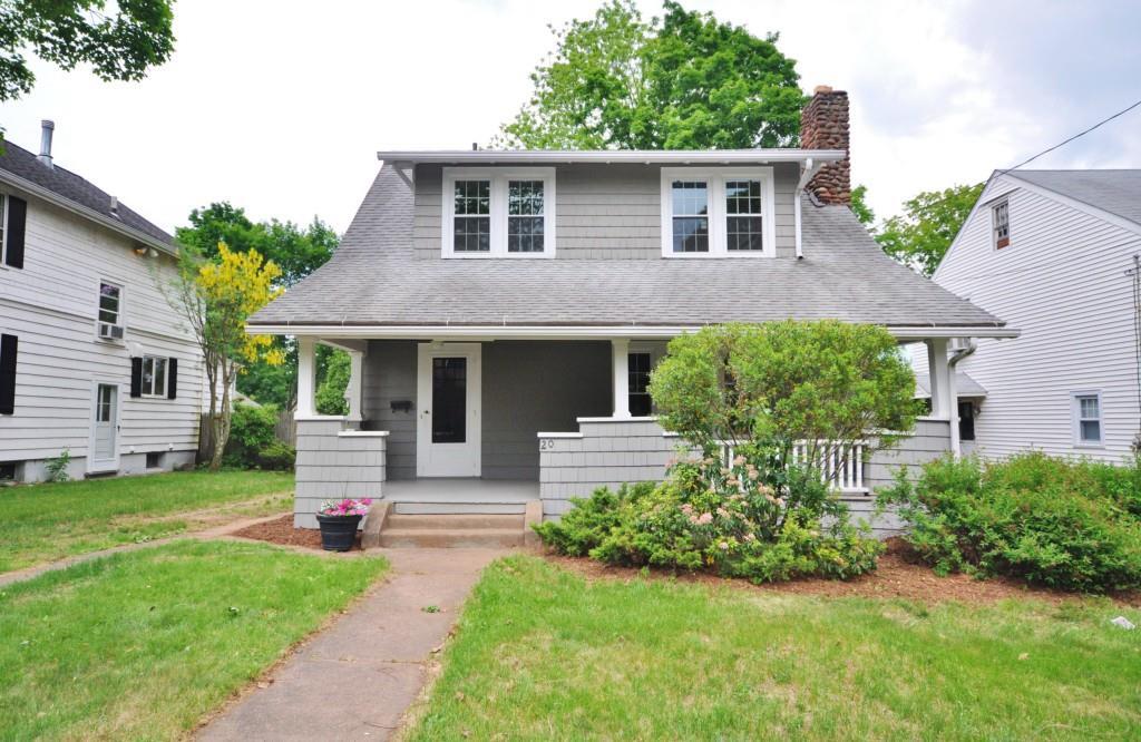20 Phelps Road Manchester, CT 06042 - Photo 1 of 1 a front view of a house with a yard and porch