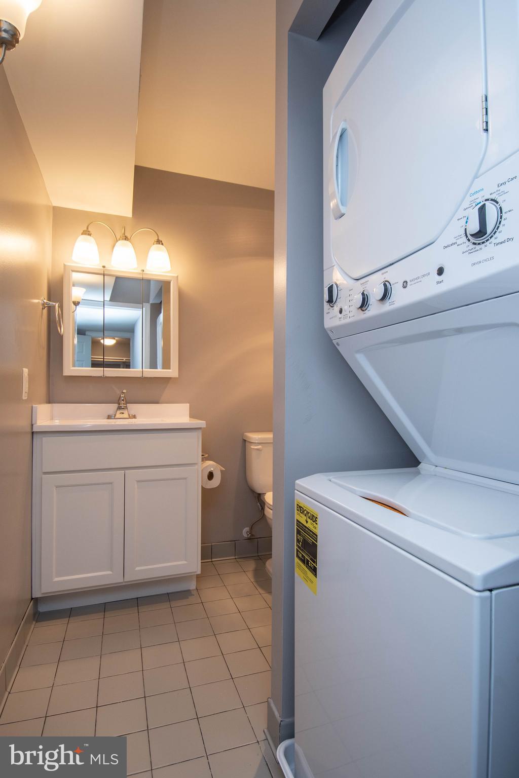 3216 Spartan Road, Unit 3E6 40) Olney, MD 20832 - Photo 20 of 35 Full Bathroom and NEW in unit washer/dryer