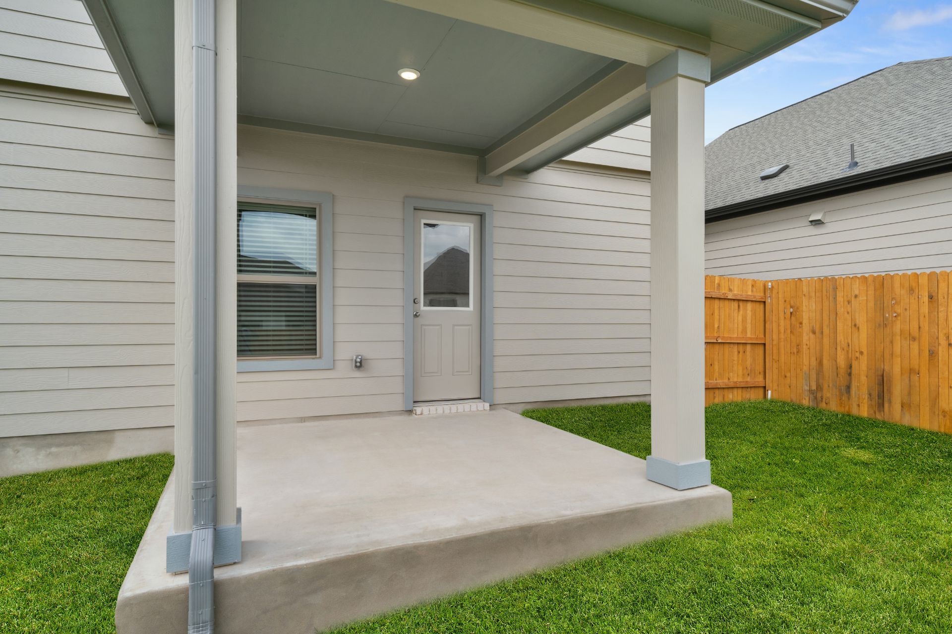 13801 Ryan Range Lane Elgin, TX 78621 - Photo 18 of 28 Rear Covered Patio - Representative Photo