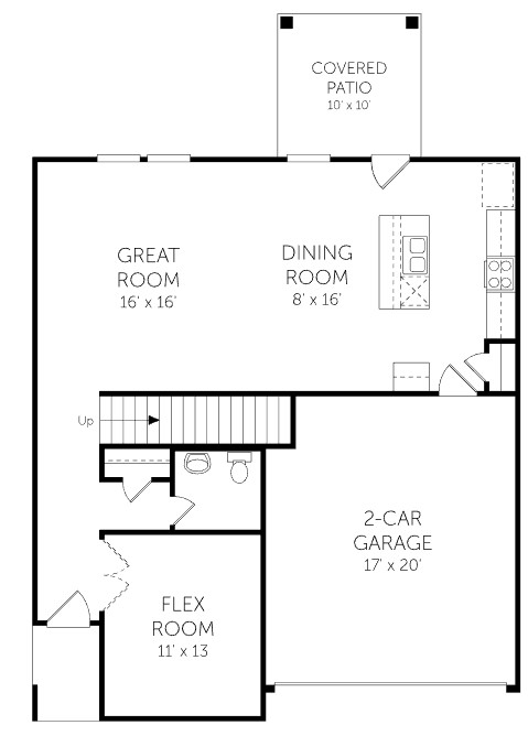 13801 Ryan Range Lane Elgin, TX 78621 - Photo 27 of 28 1st Floorplan - Representative Photo