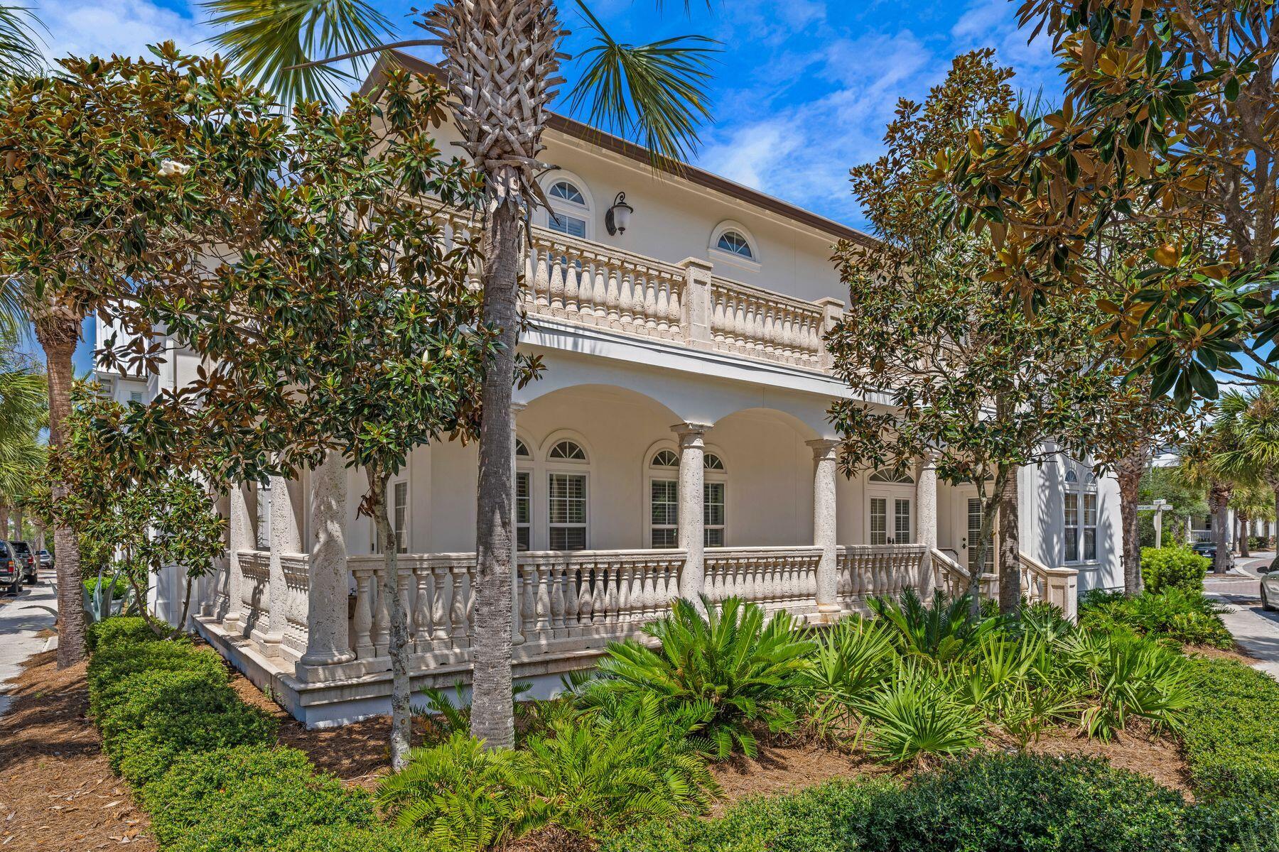 428 Beach Bike Way Seacrest, FL 32461 - Photo 25 of 32 a front view of a house with a garden
