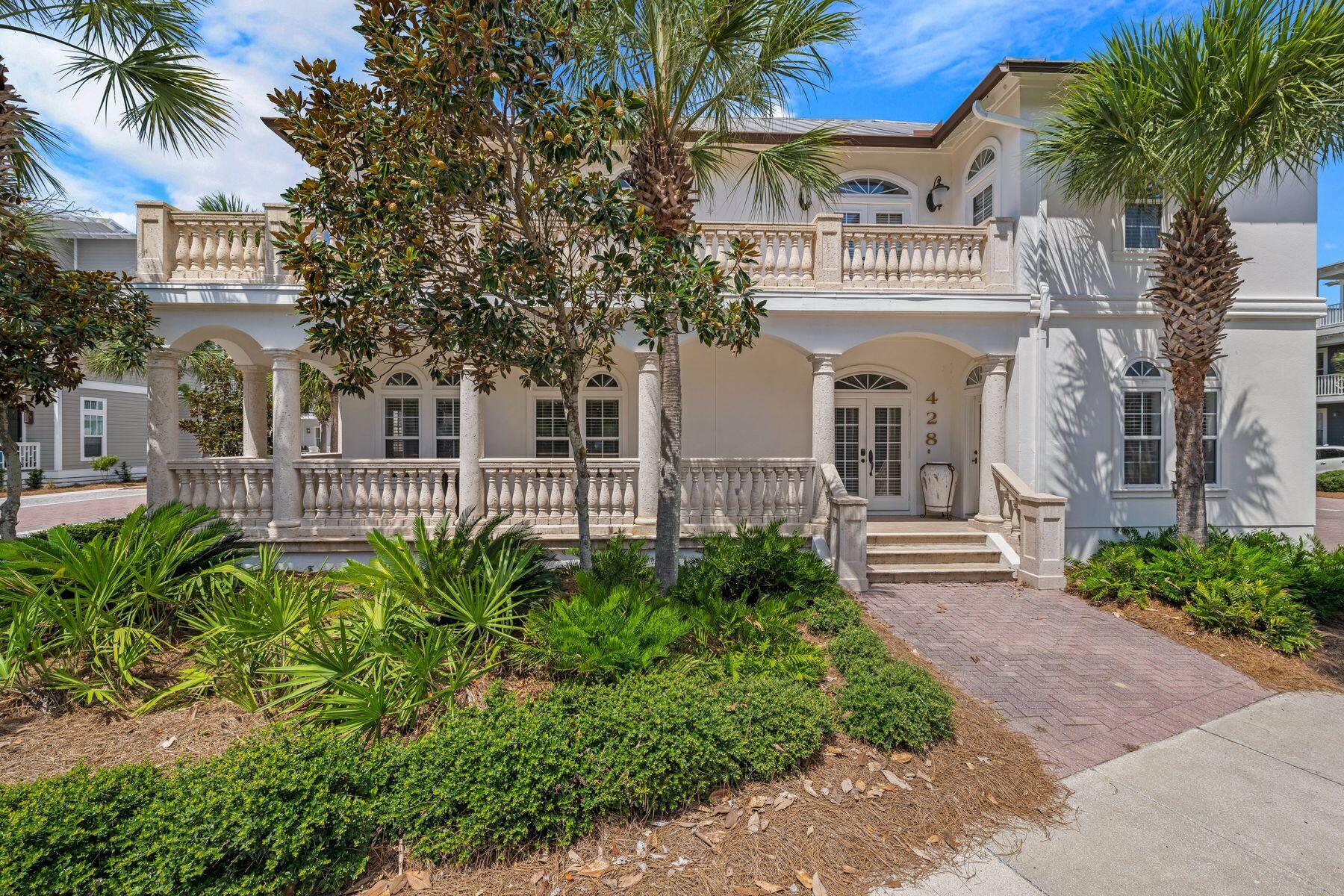 428 Beach Bike Way Seacrest, FL 32461 - Photo 26 of 32 a view of front of a house with a garden