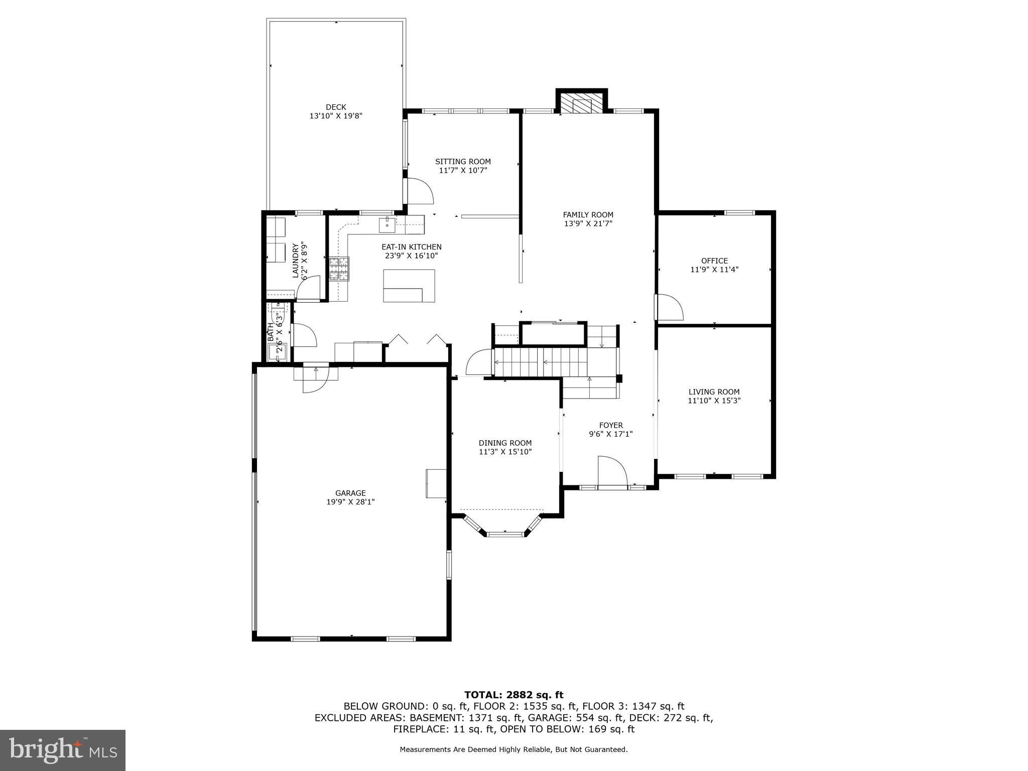 320 Wisteria Lane Sinking Spring, PA 19608 - Photo 33 of 34 Level 1 floor plan