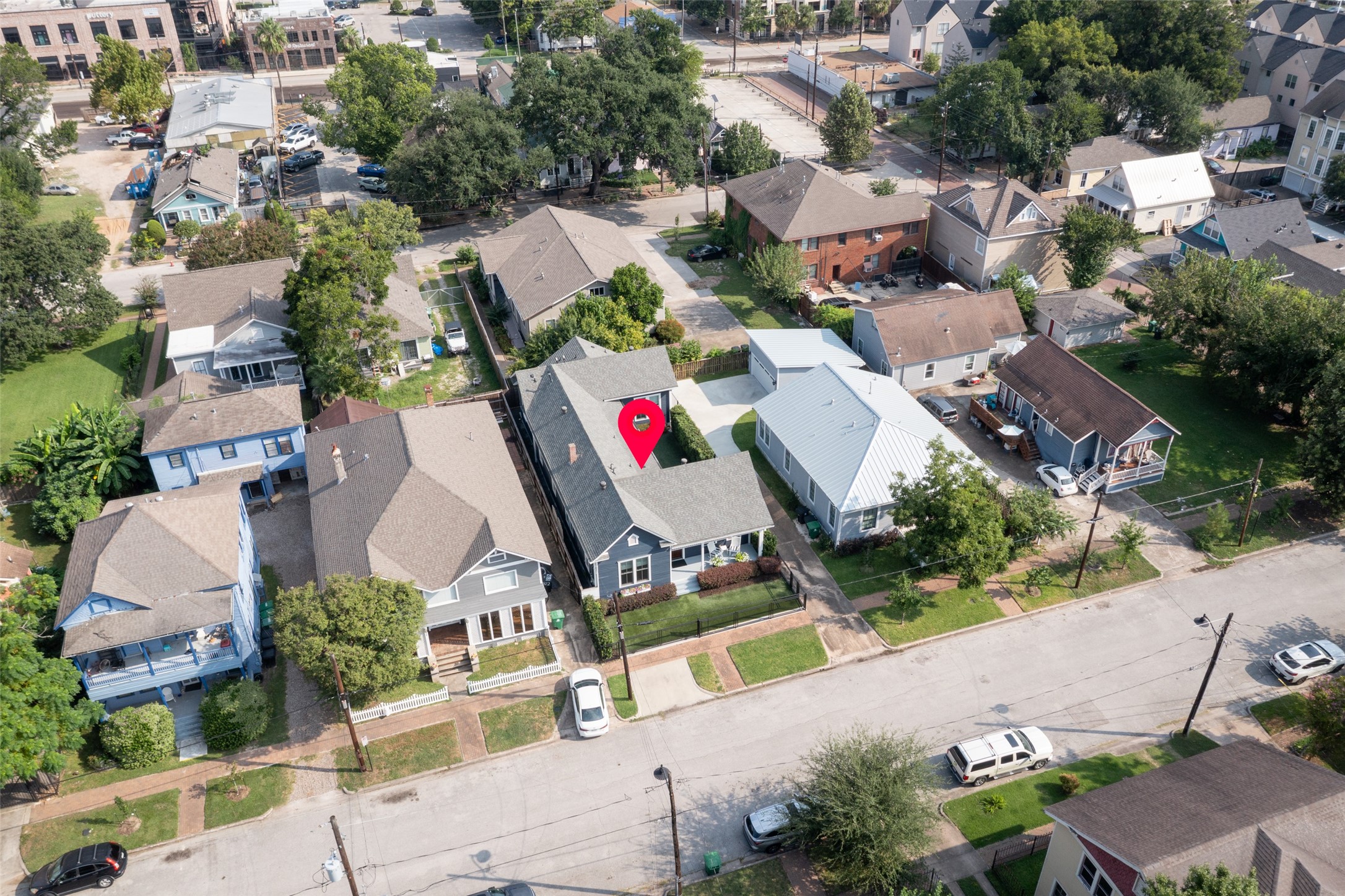 1810 Kane Street Houston, TX 77007 - Photo 40 of 47 an aerial view of a