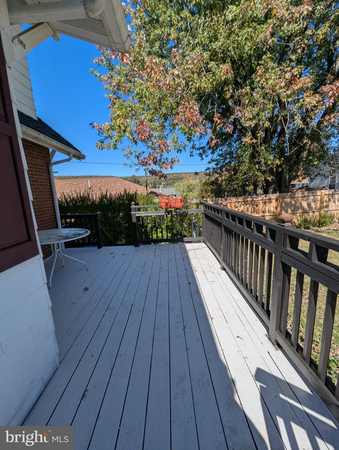 193 West Main Street Frostburg, MD 21532 - Photo 25 of 26 a view of balcony with wooden floor and fence