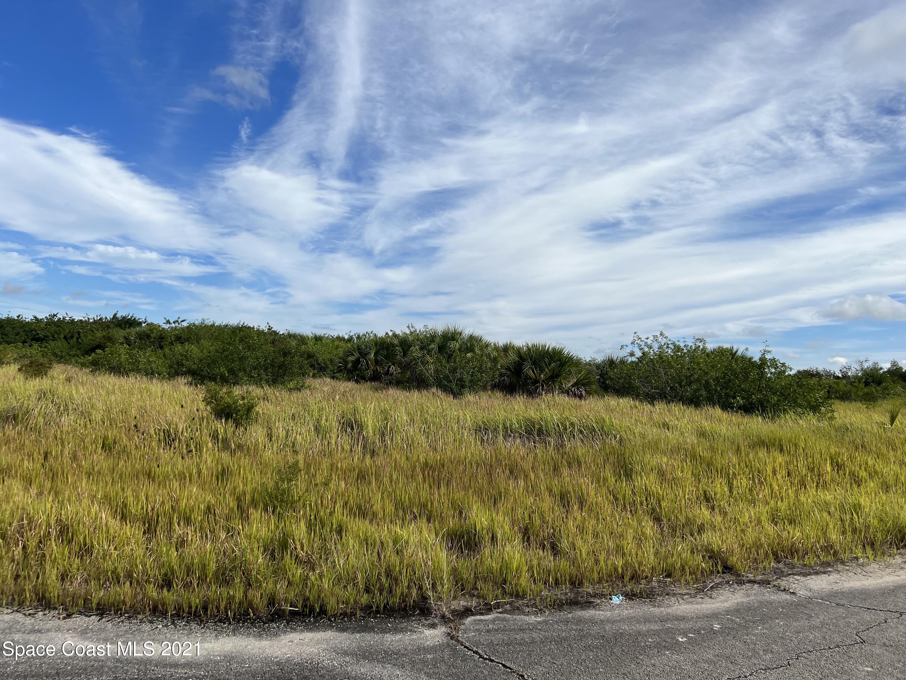 1210 Roland Street Southwest Palm Bay, FL 32908 - Photo 6 of 7 a view of a lake with houses in the back