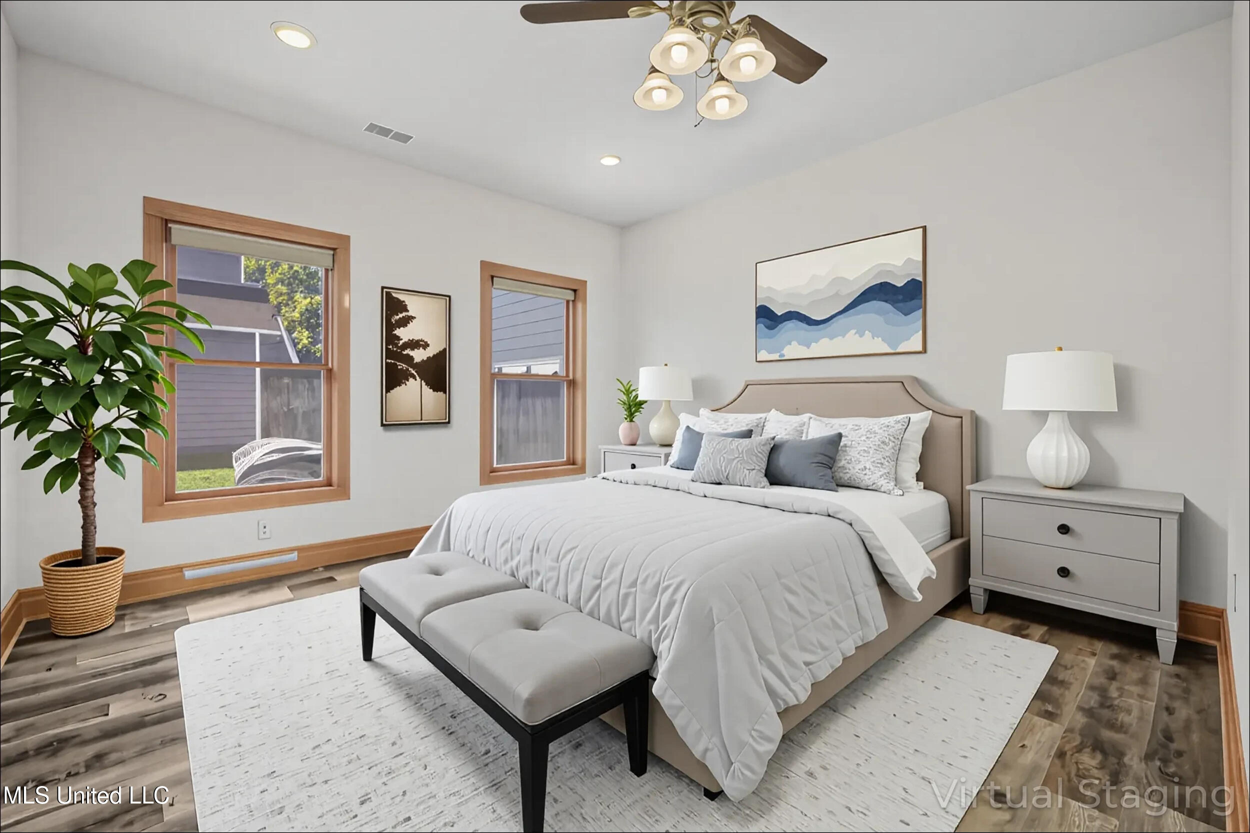 15301 Parker Road Biloxi, MS 39532 - Photo 33 of 67 BEDROOM 2 STAGED