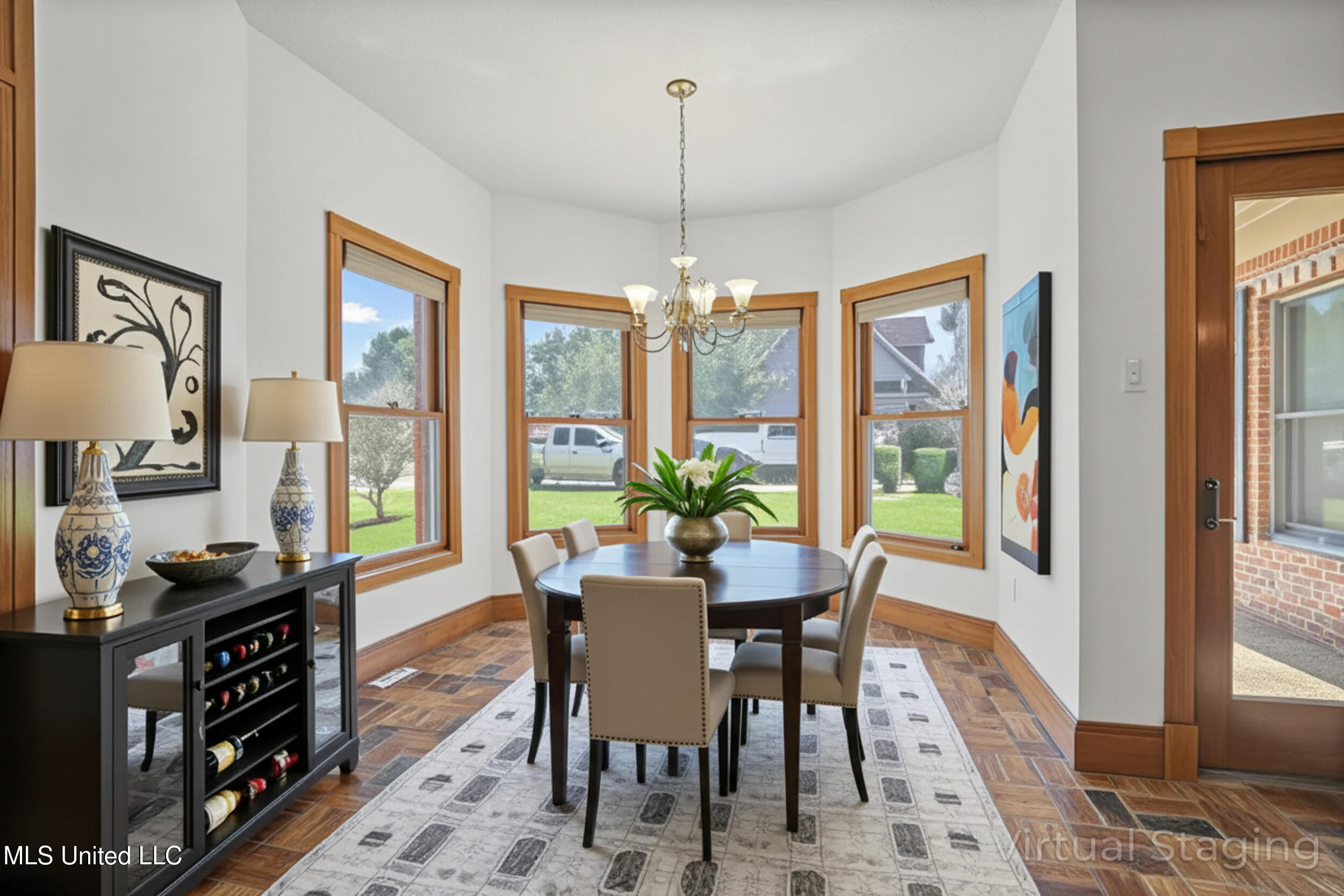 15301 Parker Road Biloxi, MS 39532 - Photo 10 of 67 BREAKFAST AREA STAGED