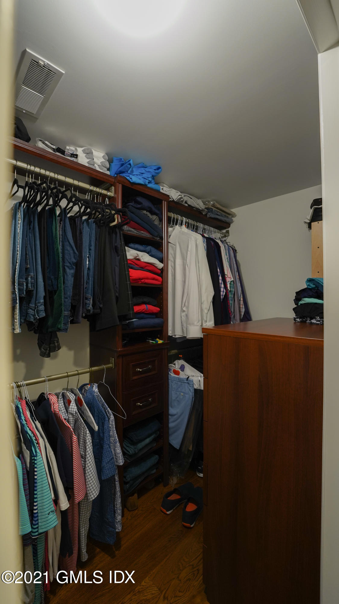 20 Sunshine Avenue Riverside, CT 06878 - Photo 29 of 39 a view of walk in closet with clothes and shoes