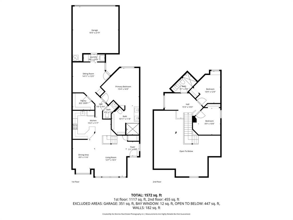 2934 North Bend Drive Dallas, TX 75229 - Photo 30 of 30 a black and white photo of a room