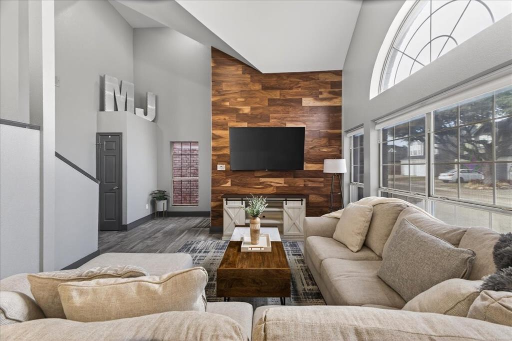 2934 North Bend Drive Dallas, TX 75229 - Photo 9 of 30 a living room with furniture and a flat screen tv