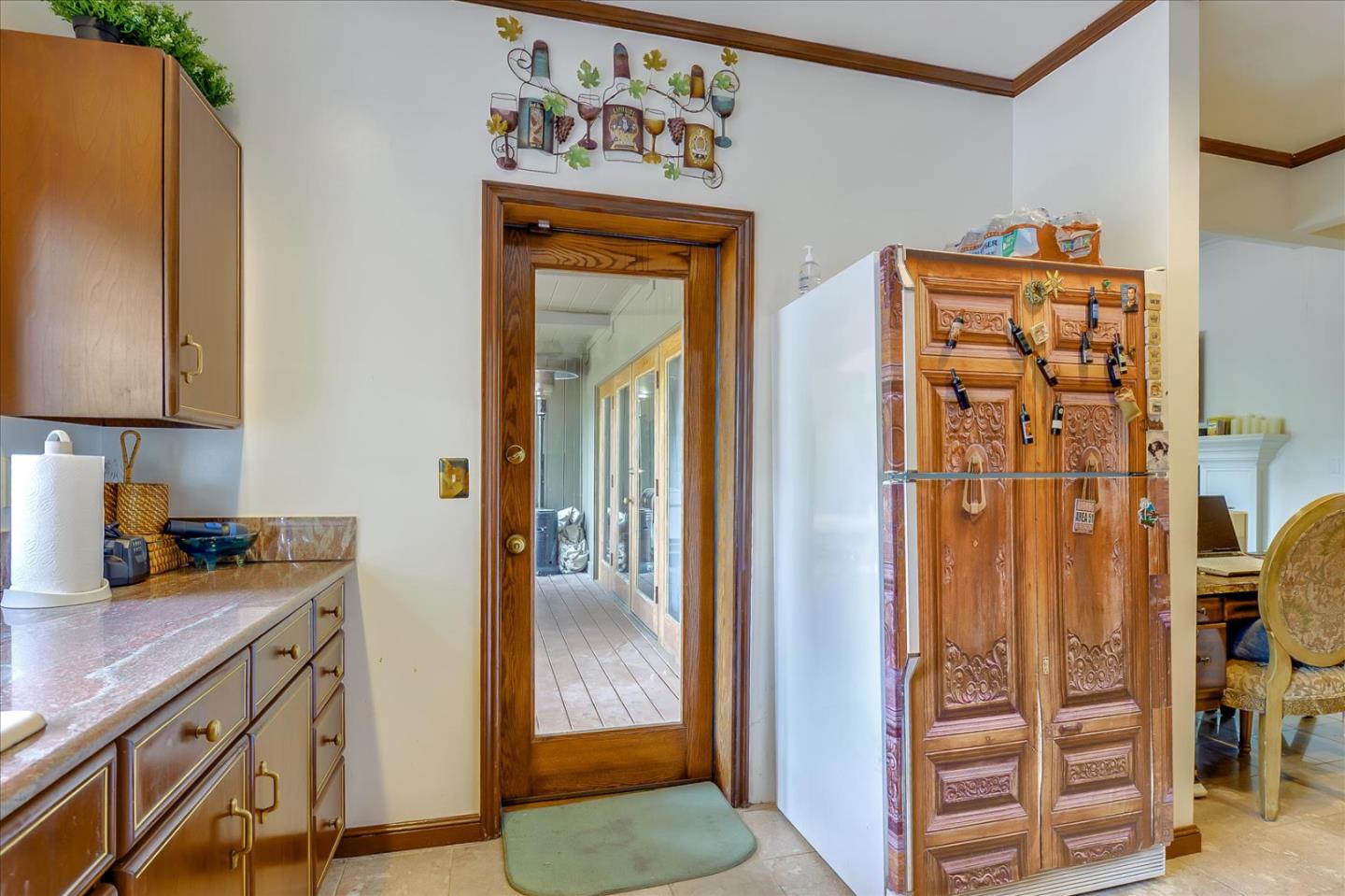 35 Echo Lane Woodside, CA 94062 - Photo 16 of 54 a view of a kitchen with appliances and cabinets
