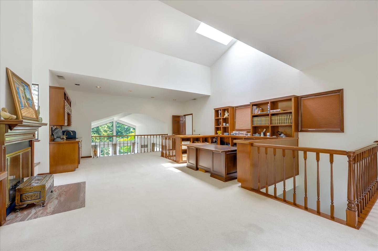 35 Echo Lane Woodside, CA 94062 - Photo 26 of 54 a living room with furniture and a flat screen tv
