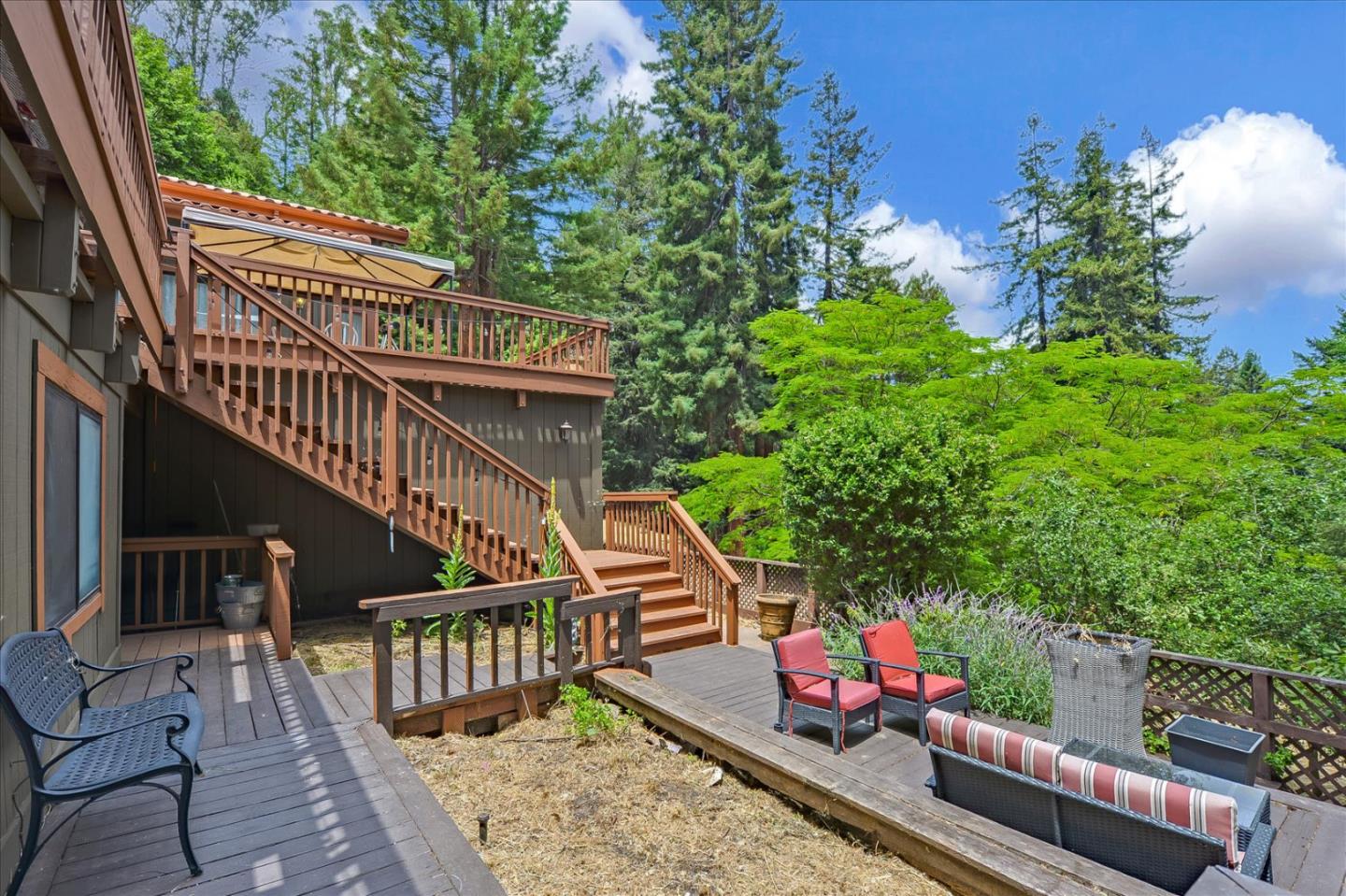 35 Echo Lane Woodside, CA 94062 - Photo 52 of 54 a view of stairs and patio