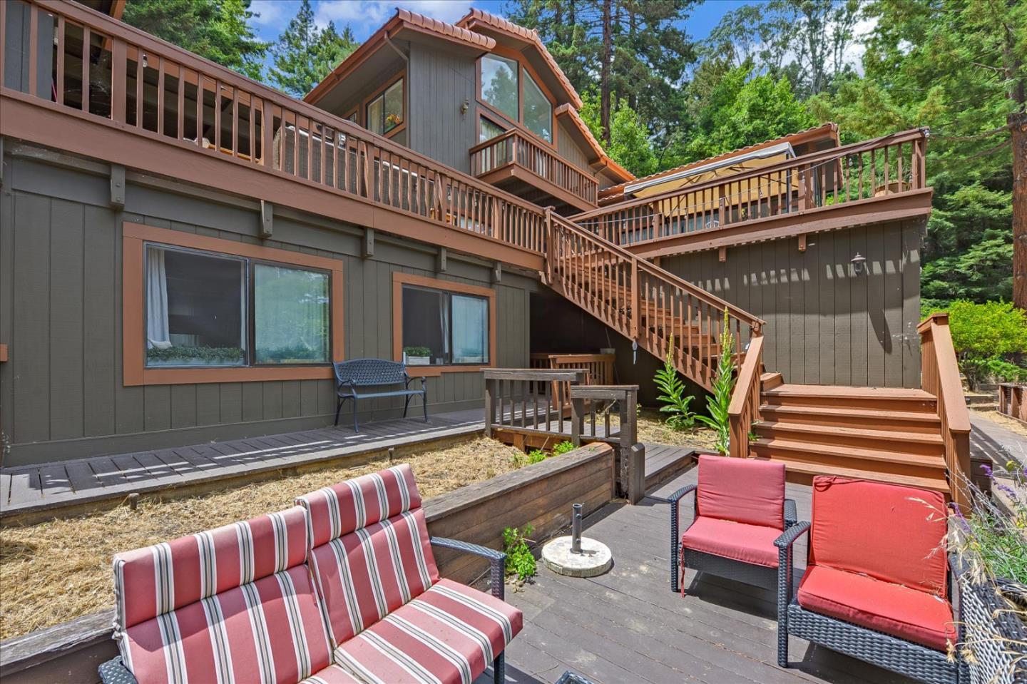 35 Echo Lane Woodside, CA 94062 - Photo 54 of 54 a view of a chairs in a patio