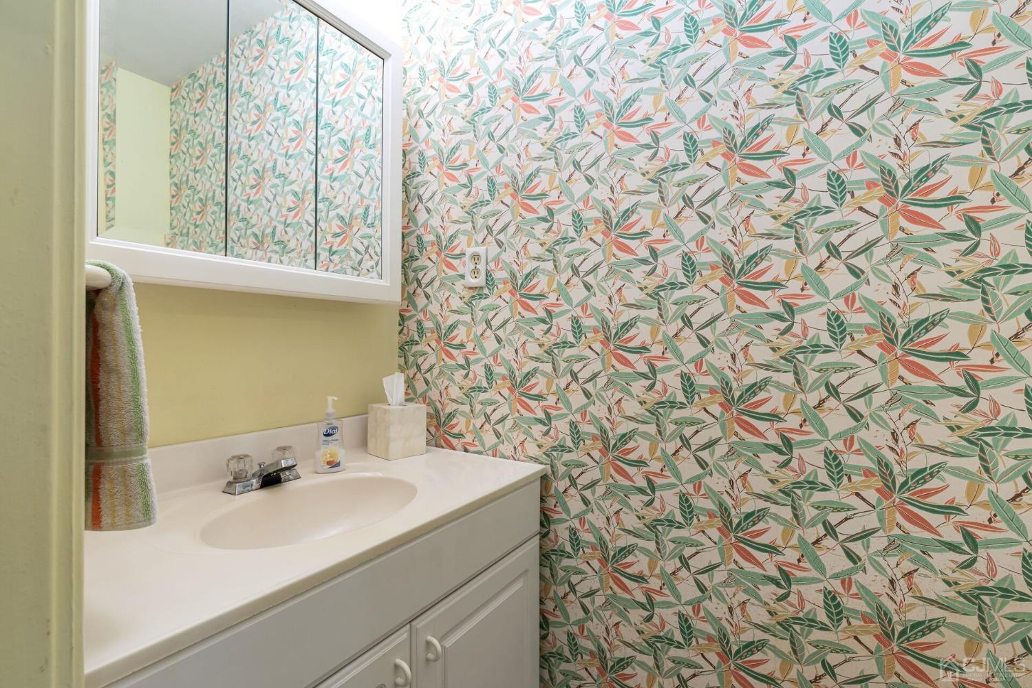 117 Drake Road Somerset, NJ 08873 - Photo 7 of 42 a bathroom with a sink and a mirror