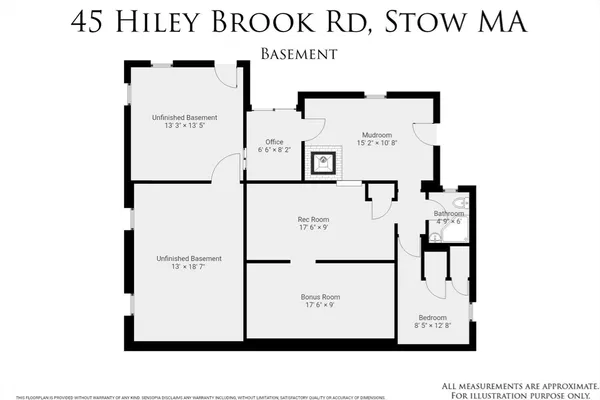 $890,000 | 45 Hiley Brook Road, Stow, MA 01775