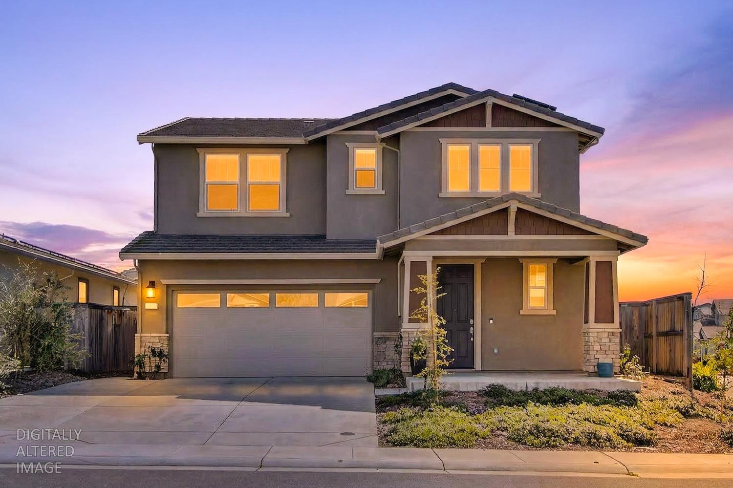 2883 Ridgecrest Drive Lincoln, CA 95648 - Photo 42 of 42 a front view of a house with yard