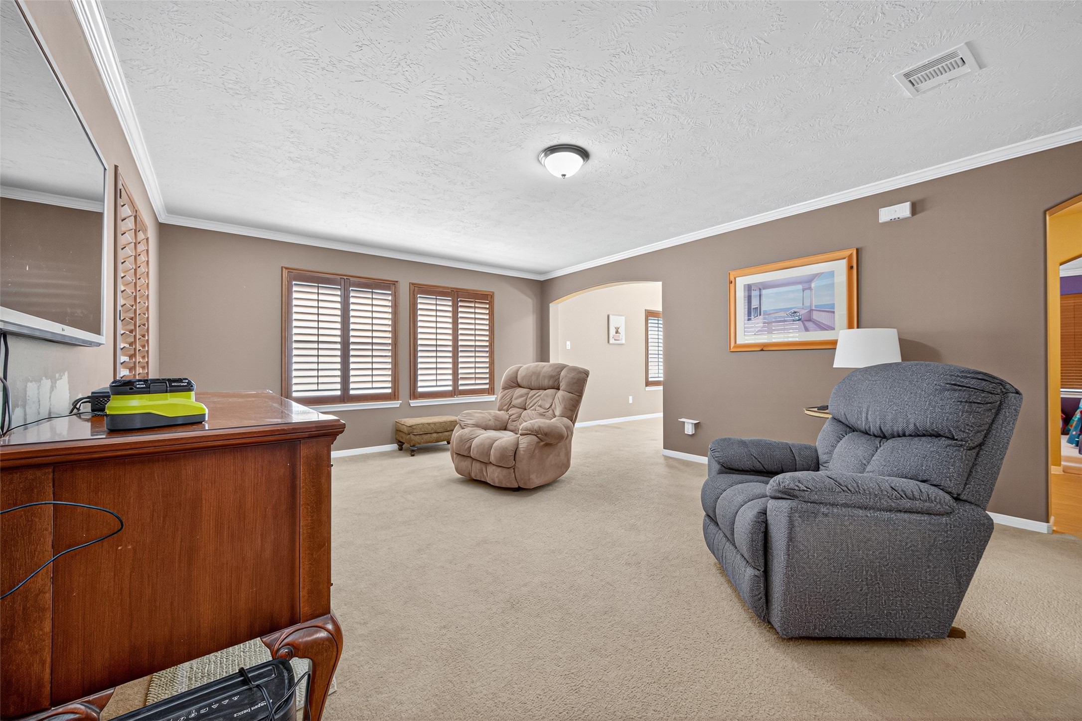22402 Bridgestone Ridge Drive Spring, TX 77389 - Photo 12 of 49 a living room with furniture and a window