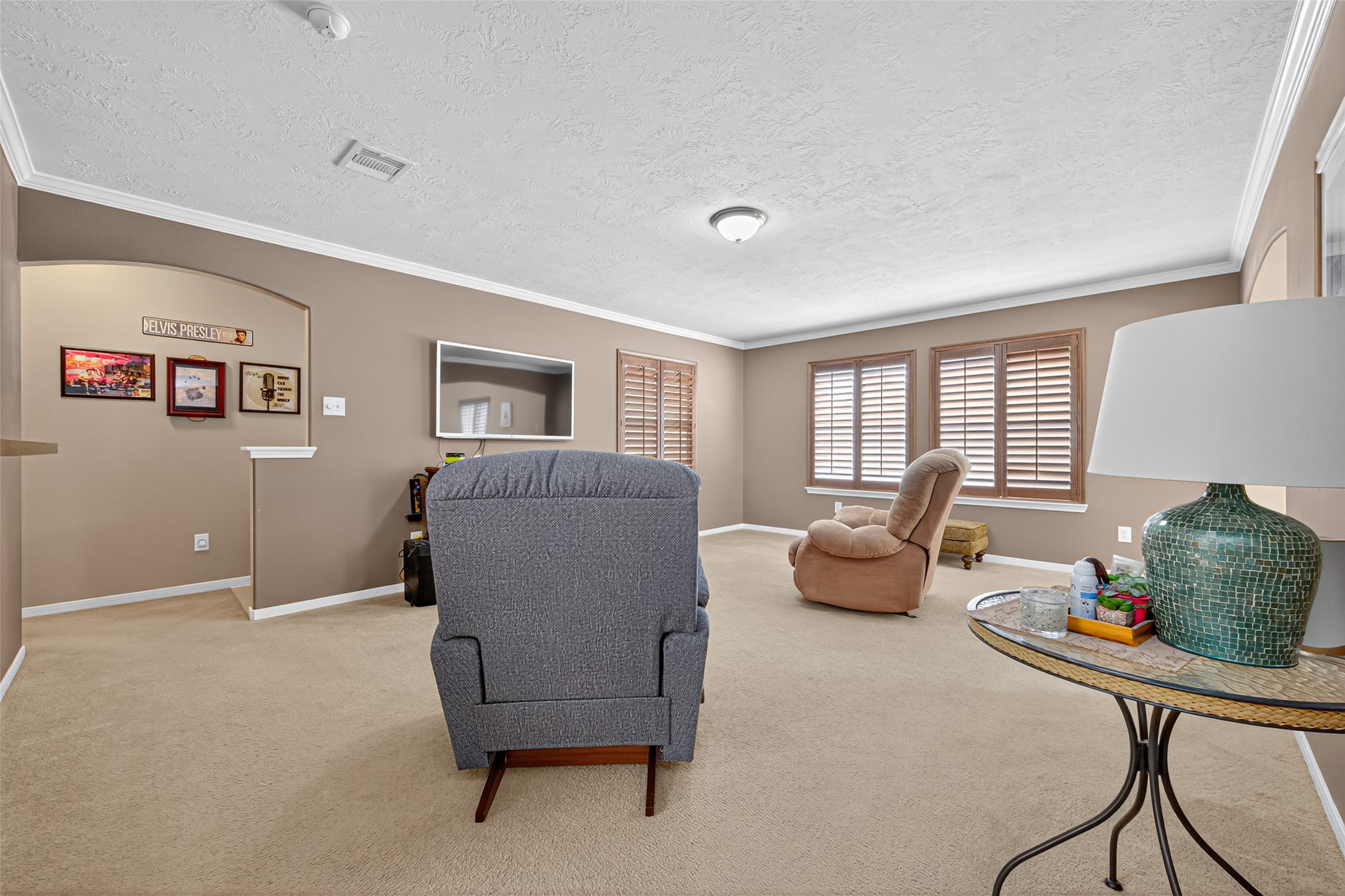 22402 Bridgestone Ridge Drive Spring, TX 77389 - Photo 10 of 49 a living room with furniture and a window