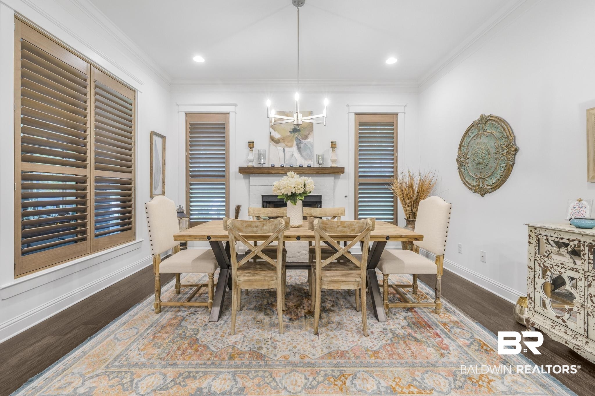 29949 Dolive Ridge Daphne, AL 36527 - Photo 7 of 55 Formal dining area featuring rich wood-finish flooring