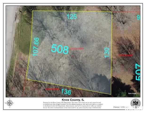 $5,000 | Lot 508 Westwood Subdivision, Dahinda, IL 61428