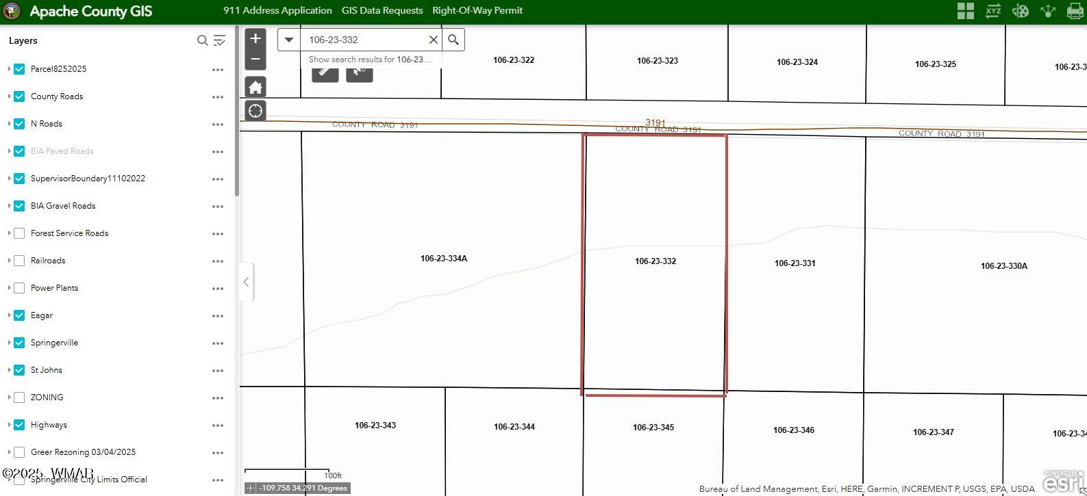 22 Co Road Show Low, AZ 85901 - Photo 3 of 15 County Satellite view