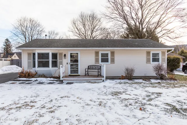 a backyard of a house